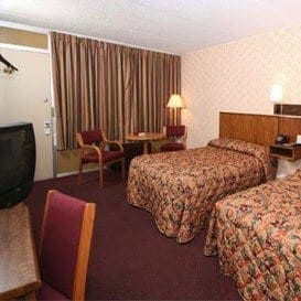 Double Beds at Budget Host Wytheville VA Hotel